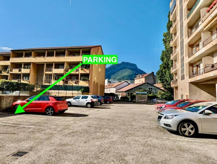 Excellent T2 - Moderne & Tout Equipe Avec Parking Grenoble Bagian luar foto